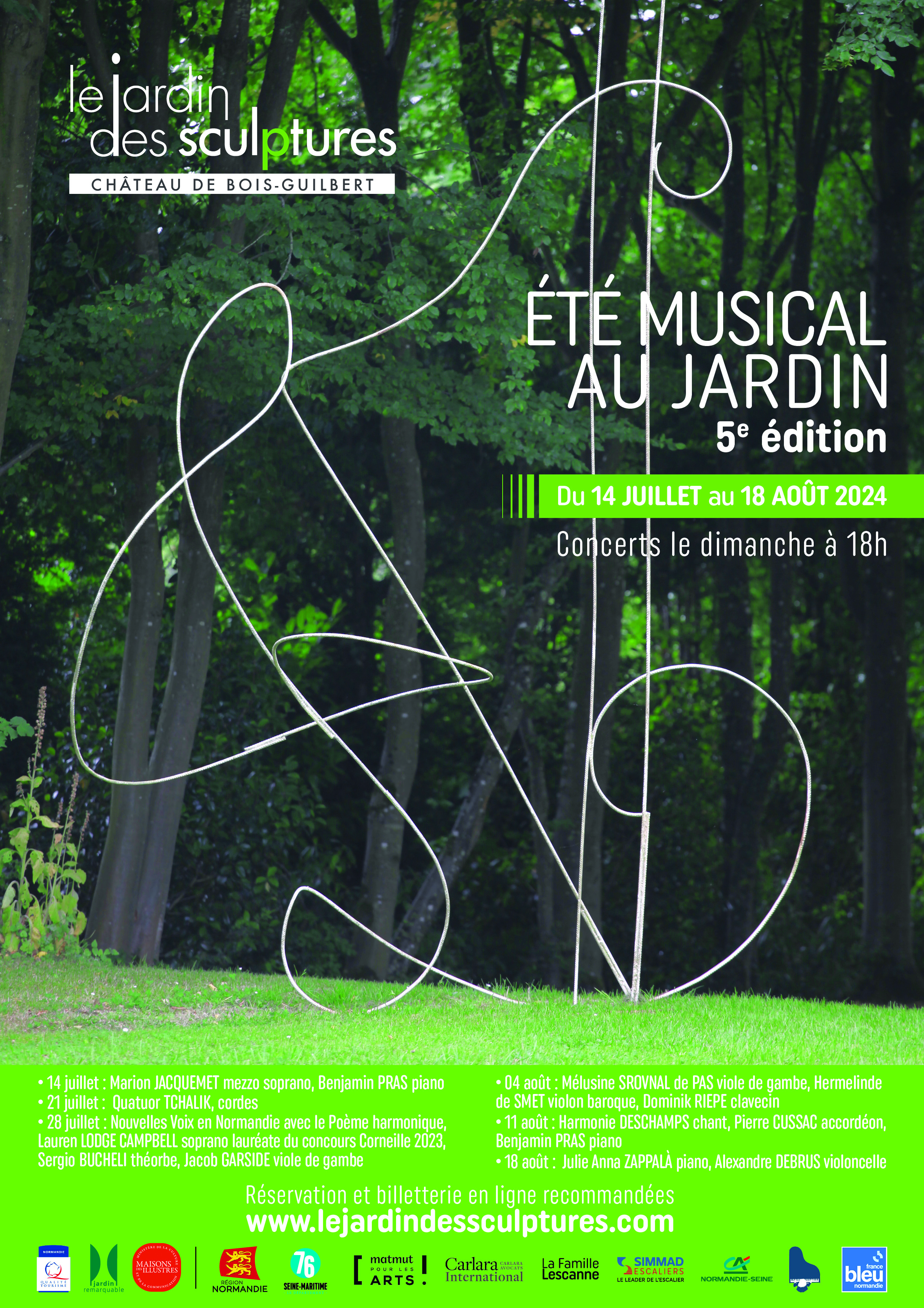 UN ETE MUSICAL AU JARDIN, 5e édition